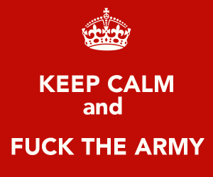 fuck the army