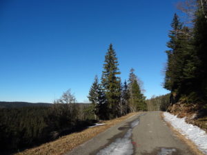 Montée au col de Combe Blanche Combe Blanche