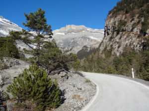 A travers l'éboulement historique Derborence