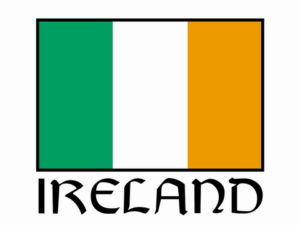 Drapeau irlandais Irlande