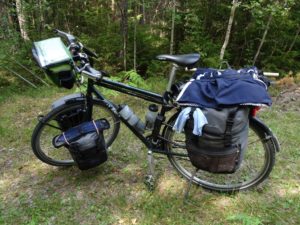 Setup spécial canicule avec le maillot de bain qui sèche à l'arrière Suède