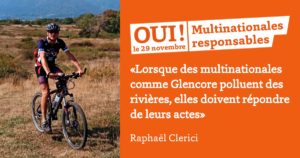 Merci Olivier pour la photo ! multinationales responsables